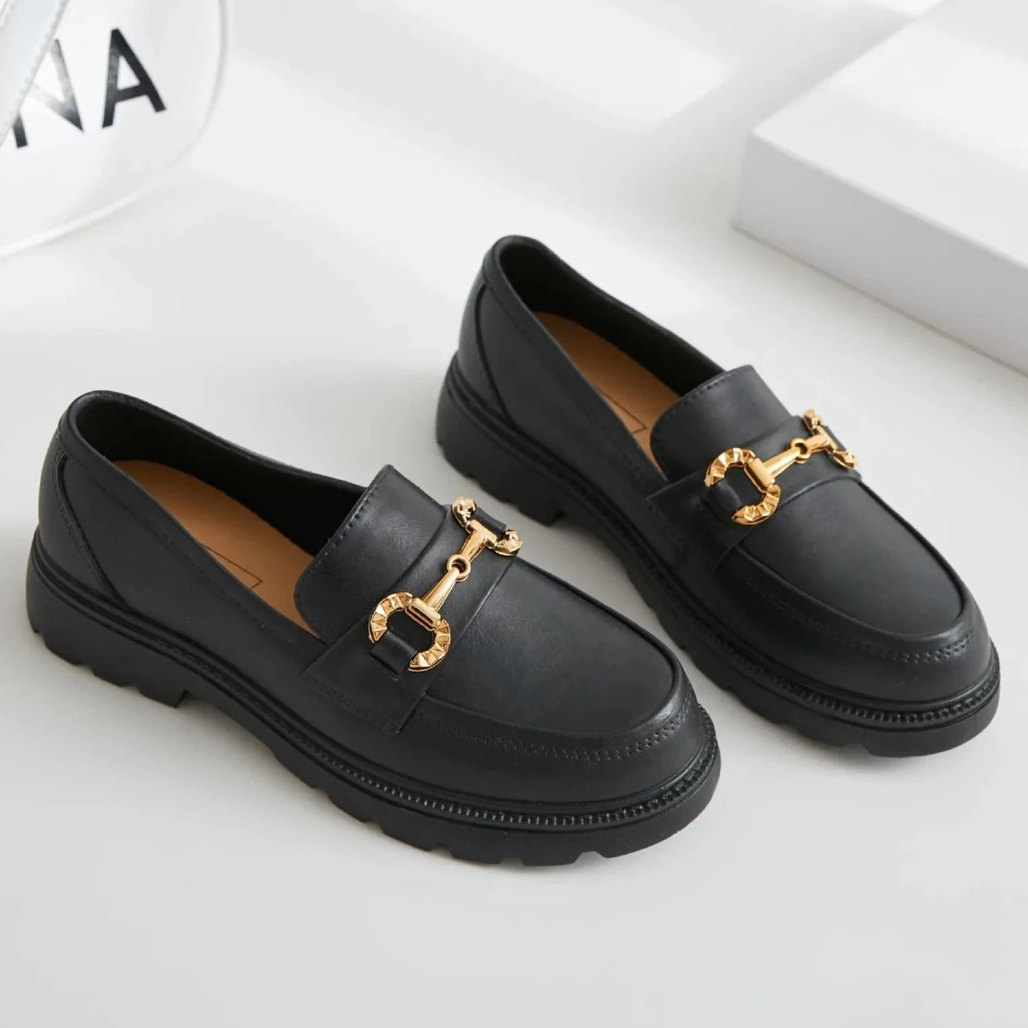 Damers Vattentäta Grova Loafers