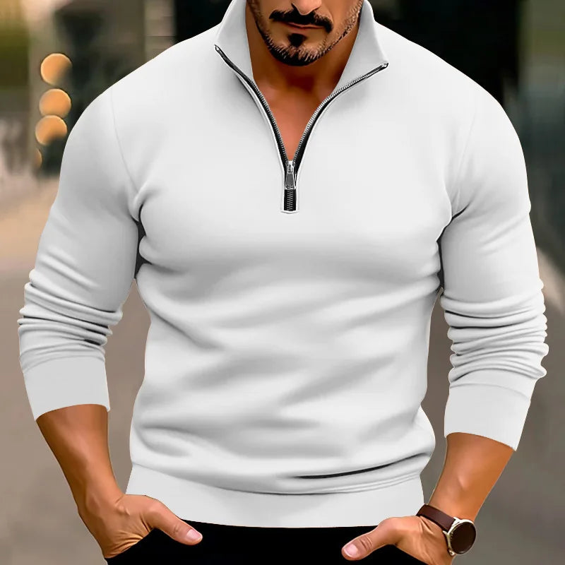 Variant image for Herr Zippad Topp Grå Storlek M Polyester-1