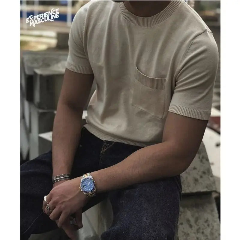 Variant image for Herr Polo Skjorta Blå Storlek M 100% Bomull Slim Fit-21