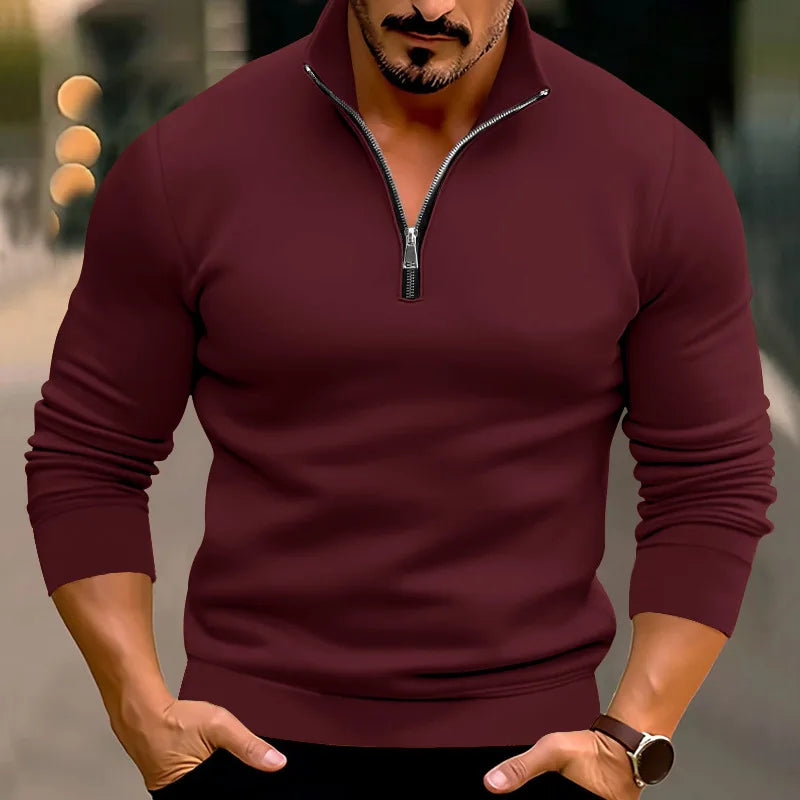 Variant image for Herr Zippad Topp Grå Storlek M Polyester-7