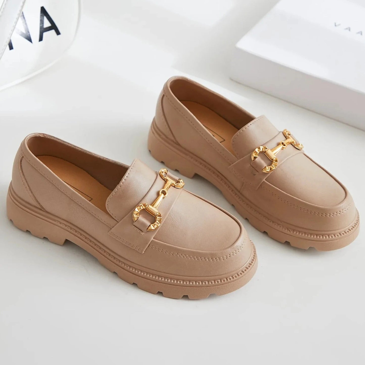 Damers Vattentäta Grova Loafers
