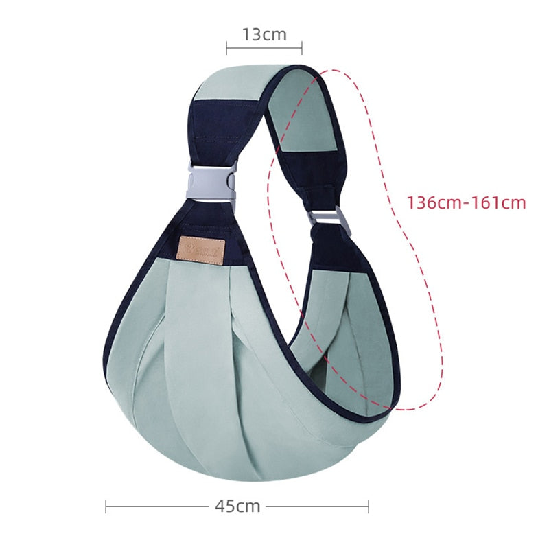 CozyCarry - Bär ditt barn nära dig, varje dag, med vår Universal Sling Wrap Baby Carrier!