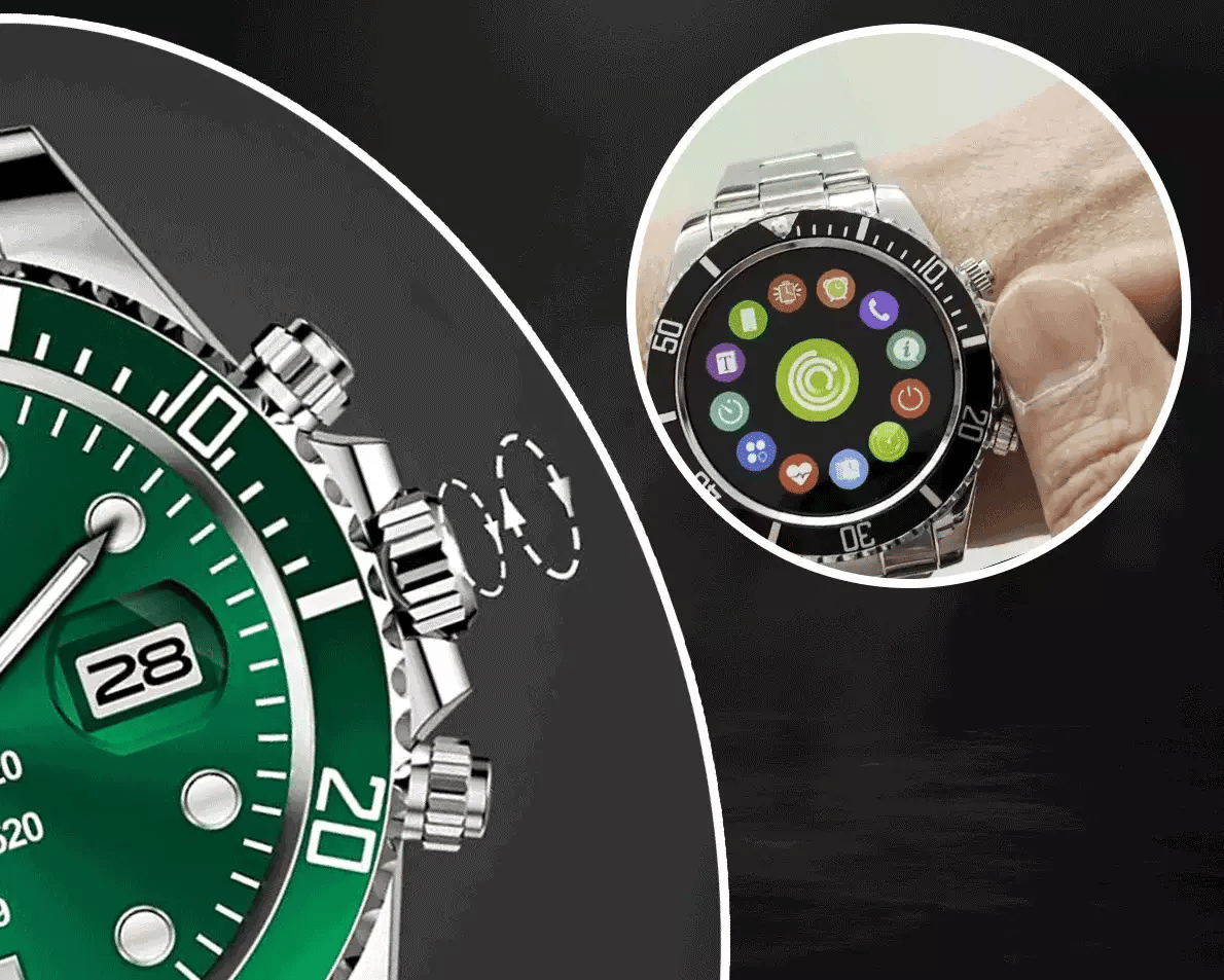 TimelessTech - Smartwatch med pekskärm