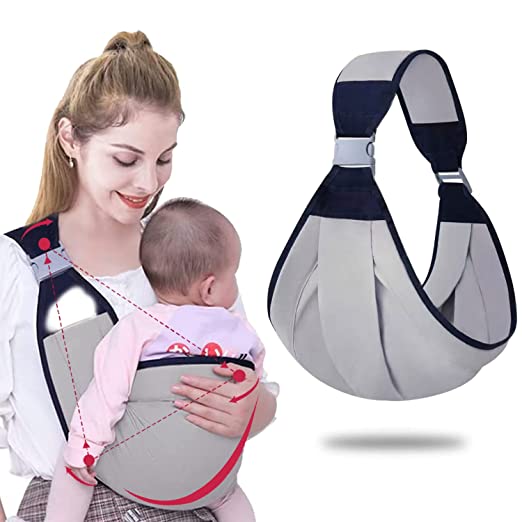 CozyCarry - Bär ditt barn nära dig, varje dag, med vår Universal Sling Wrap Baby Carrier!