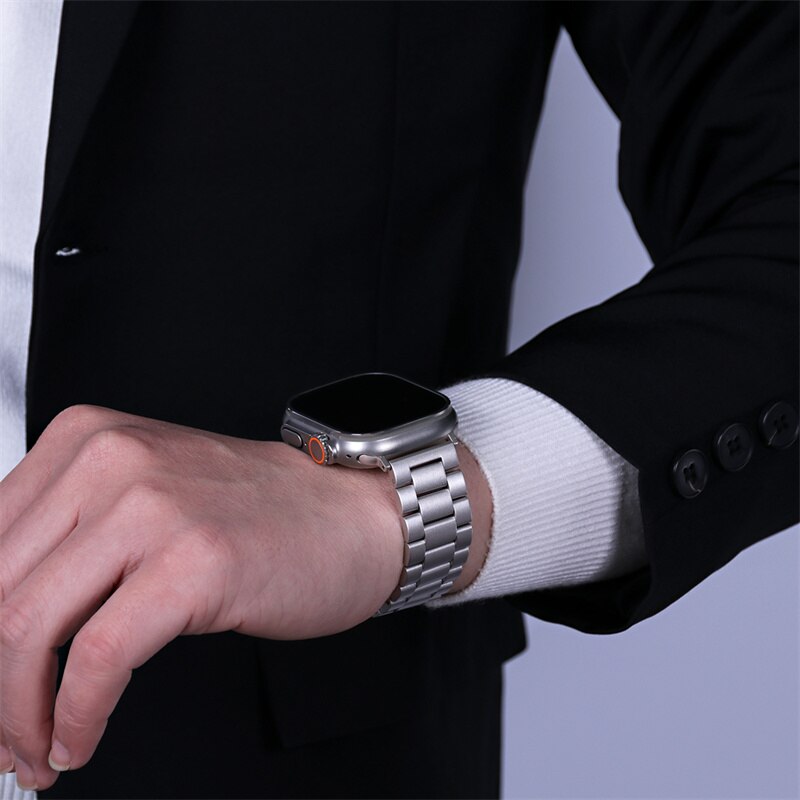 Titaniumklockarmband
