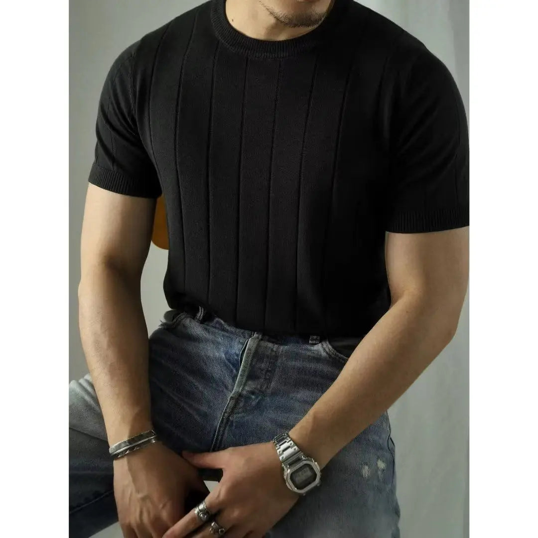 Variant image for Herr Polo Skjorta Blå Storlek M 100% Bomull Slim Fit-4