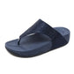 Dam Flip Flops Svart Storlek 38 Gummi med Rhinestone Detaljer-5