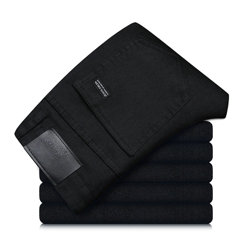 Herr Jeans Svarta Storlek M Stretch 98% Bomull 2% Elastan-1