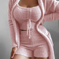 Ladies Fleece Loungewear Set