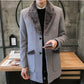 Elite winter coat - Snygg varm trenchcoat för män